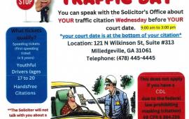 Minor Citation Traffic Day Flyer