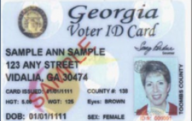 Sample Voter ID 